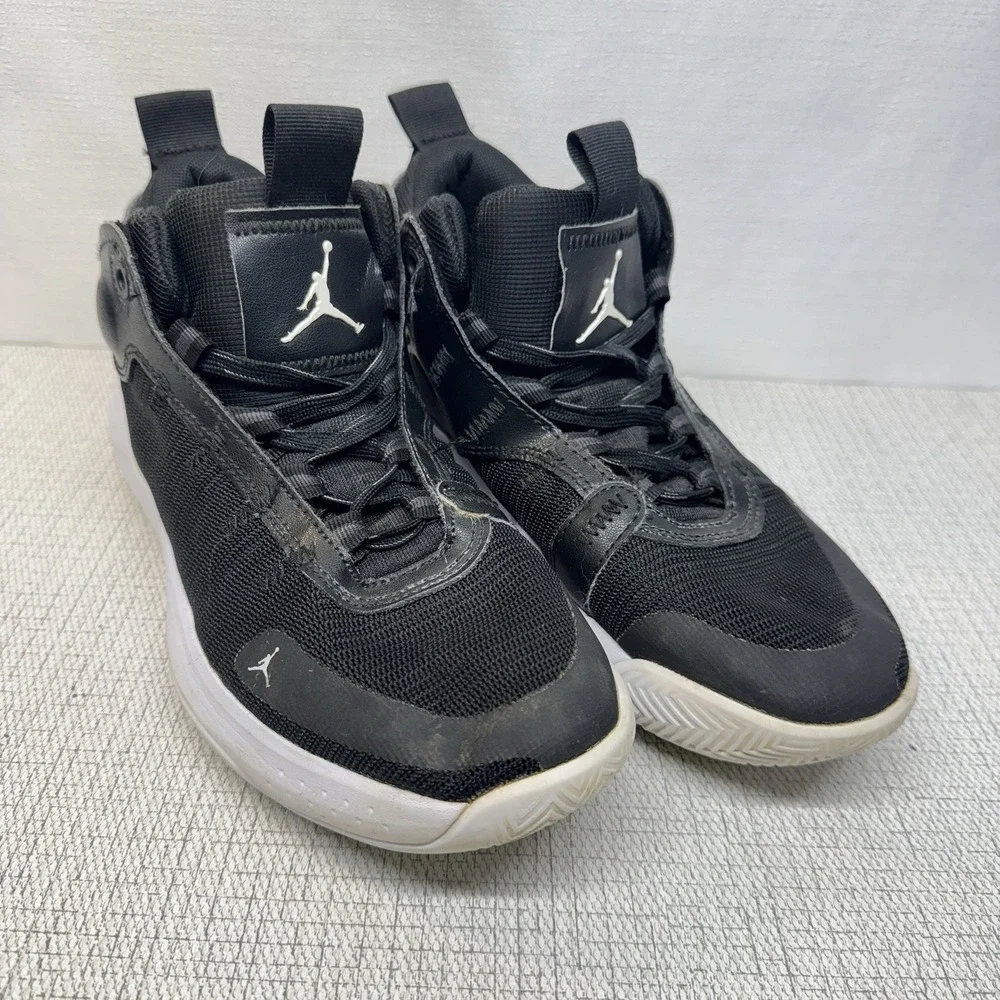 Jordan Jumpman 2020 Basketball‎ Shoes Mens 8.5 Black BQ3449-001 Sport Streetwear